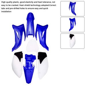 Yamaha TTR110 Body Plastic Kit Fender Fairing Blue Generic