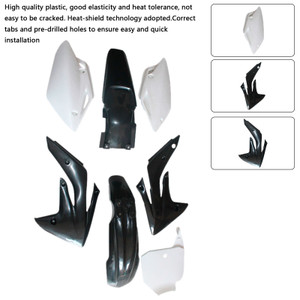 2007-2014 Honda CRF150R CRF150RB Body Plastic Kit Fender Fairing Black Generic