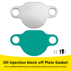 1988-2006 Yamaha Banshee 350 Blaster YFS200 Oil injection block off Plate Gasket Generic