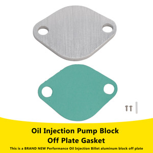 All Year Suzuki LT50 LTA50 JR50 Oil Injection Pump Block Off Plate Gasket Generic