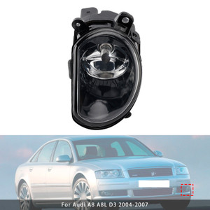 2004-2007 Audi A8 D3 1 Pcs Left Driver Side Front Bumper Fog Light Generic