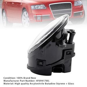 2005-2008 Audi A6 C6 1Pcs Right Front Bumper Fog Light Generic