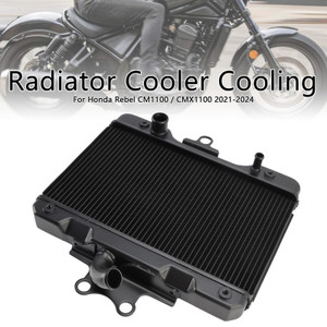2021-2024 Honda Rebel CM1100/ CMX1100 Radiator Cooler Cooling Black Generic