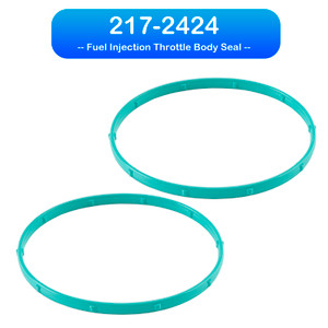 2PCS 217-2424 Fuel Injection Throttle Body Seal Gasket for GM Truck & TBSS