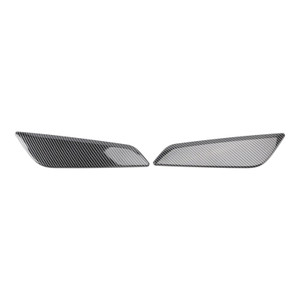 2017+ BMW 5 Series G30 Carbon Fiber Style Fender Side Air Vent Trims Generic