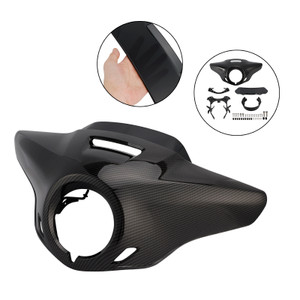 2021-2024 HONDA CM1100 Windshield WindScreen Headlight Fairing Cover Simulation carbon+Black Generic