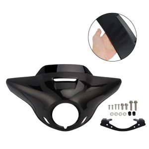 2021-2024 HONDA CM1100 Windshield WindScreen Headlight Fairing Cover Simulation carbon+Black Generic