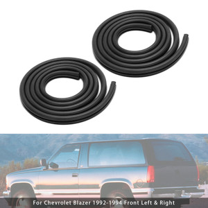 Chevy C/K 1500 2500 3500 Tahoe 2x Front Door Weatherstrip Seal Kit Generic