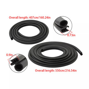 Chevy C/K 1500 2500 3500 Tahoe 2x Front Door Weatherstrip Seal Kit Generic