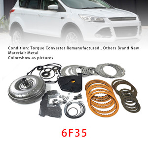 2013-on Ford Lincoln Mazda 1.6L Transmission Rebuild Kit With Torque Converter 6F35 Generic