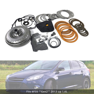 2013-on Ford Lincoln Mazda 1.6L Transmission Rebuild Kit With Torque Converter 6F35 Generic