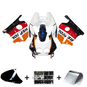 1990-1998 Honda CBR250RR MC22 Fairing Kit Bodywork Plastic ABS Generic#135
