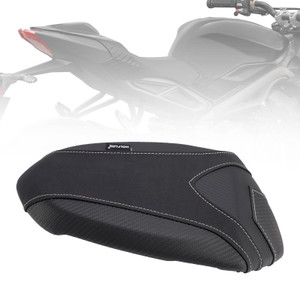2019-2024 Triumph Street Triple 765/S/R Rear Seat Passenger Cushion Flat Pu Black Generic