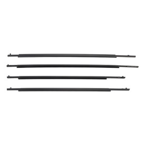 2010-2015 Toyota Prius 4PCS Door Glass Belt Outer Molding Weatherstrip Generic