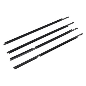 2006-2013 Toyota Yaris Hatchback 4PCS Door Glass Belt Outer Molding Weatherstrip Generic