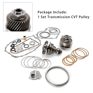 Nissan Versa Sedan, 2006 - Transmission CVT Pulley 30T W/Belt+Chain £¦ Rebuild Kit RE0F10A JF011E