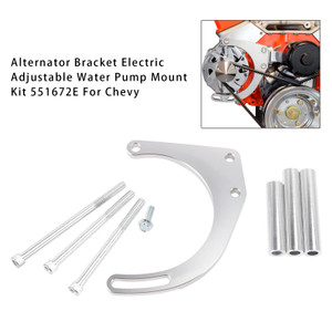 Chevy Alternator Bracket Electric Adjustable Water Pump Mount Kit 551672E Generic