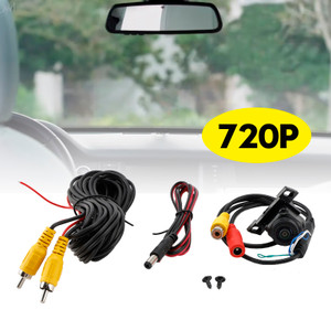 Car Camera AHD720P/CVBS Three-switch Rear View Camera Starlight Night Vision Android Large Screen Reversing Image