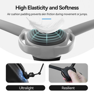 Upgraded Two in One Magnetic Neck Halter Anti-Slip Air Cushion Padding Camera