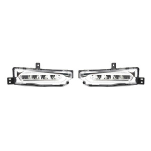 2018-2019 BMW X3 X4 1 Pcs LED Front Left+Right Fog Light Clear Generic