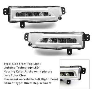 2018-2022 BMW X5 G05 1 Pcs LED Front Left+Right Fog Light Clear Generic
