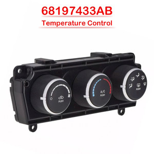 2014-2017 Jeep Wrangler A/C Control Panel 68197433AB Generic
