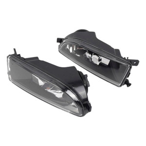 2012-2016 VW Beetle 1 Pcs Front Bumper Left+Right Fog Light With Bulb Black and Clear Generic