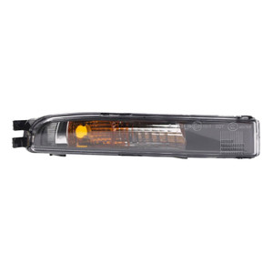 2012-2019 Volkswagen Beetle 1 Pcs Front Bumper Right Turn Signal Light Black and Clear 5C5953041A Generic