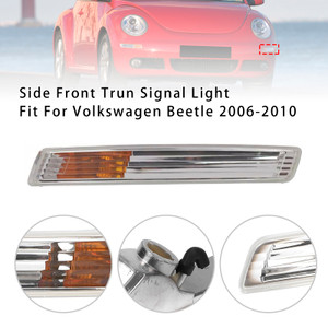 2006-2010 Volkswagen Beetle 1 Pcs Front Bumper Left Turn Signal Light 1C0953041R Generic