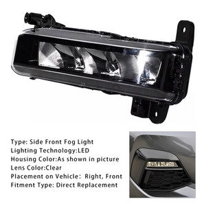 2017-2021 BWM 3 Series G20 G21 1 Pcs LED Front Right Fog Light 63178089525 Generic