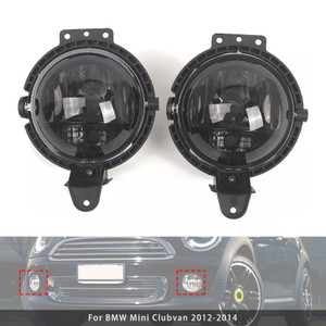 2007 onwards BMW Mini Clubman Pair Front Fog Light without Bulb 63172751295 Generic