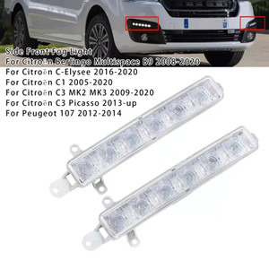2005-2020 Toyota Aygo Pair LED Daytime Running Fog Light Generic