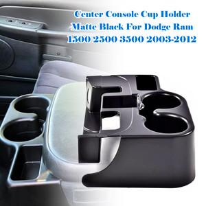 2003-2005 Dodge Ram 1500/ 2500/ 3500 Center Console Cup Holder Matte Black Generic