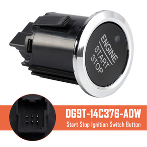 2015-2020 Ford F150 F250SD F350SD Fusion Start Stop Ignition Switch Button DG9T-14C376-ADW