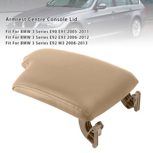 2005-2013 BMW 3 Series E90 E91 E92 E93 M3 Beige Leather Armrest Centre Console Lid Generic