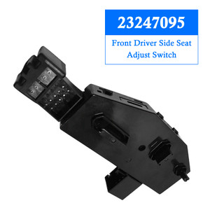 Buick LaCrosse Front Driver Side Seat Adjust Switch 23247095 Generic