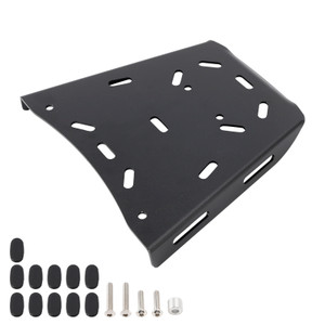 2023-2025 Scrambler 400X Aluminum Rear Seat Rack Extender Plate Kit Matte Black Generic