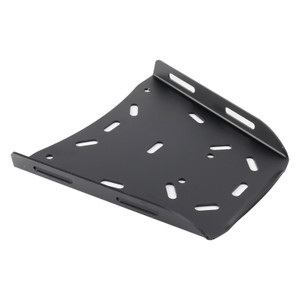 2023-2025 Scrambler 400X Aluminum Rear Seat Rack Extender Plate Kit Matte Black Generic