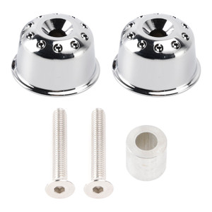 2018-2024 Husqvarna Svartpilen 125 200 250 401 CNC Aluminum Handlebar End Weights Silver Generic
