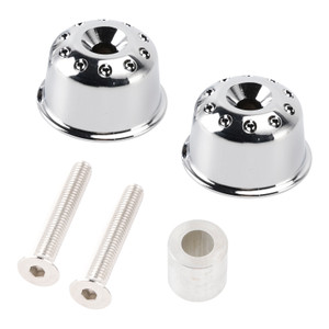 2018-2024 Husqvarna Vitpilen 401 CNC Aluminum Handlebar End Weights Silver Generic