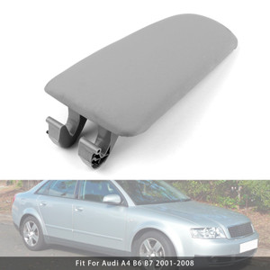 2001-2008 Audi A4 B6 B7 Leather Armrest Centre Console Lid Gray 8E0864245E Generic