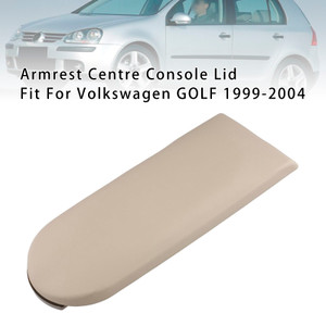 1998-2005 Volkswagen GOLF JETTA PASSAT BETTLE BORA Leather Armrest Centre Console Lid Beige Generic