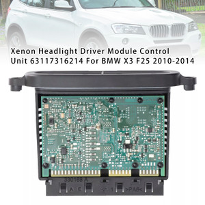 2010-2014 BMW X3 F25 Xenon Headlight Driver Module Control Unit 63117316214 Generic