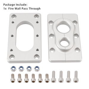 Aluminum Fire Wall Pass Through Raw Bracket For Holley Terminator x Max