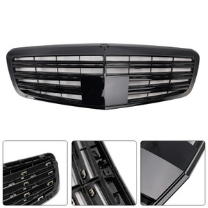 2010-2013 Mercedes-Benz S-Class S400 S450 S550 S600 S65 S63 W221 Upper Grille Without Letter without ACC Generic