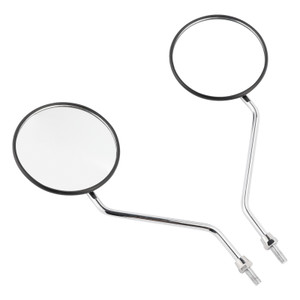 1981-1987 Honda NQ50 PA50 2 Universal Round Motorcycle Mirrors 88210-GBJ-505 Generic
