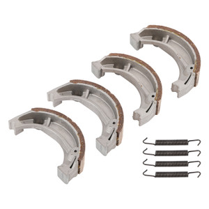 Front Rear Brake Shoes Pads Fit for Honda CR 80 125 CB125S CL125S CT70 CT90 CT125 Trail