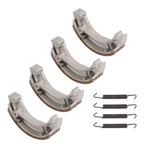 Front Rear Brake Shoes Pads Fit for Honda CR 80 125 CB125S CL125S CT70 CT90 CT125 Trail