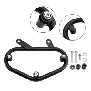 2024-2025 Triumph Speed Scrambler 400 X Luggage Rack Side Saddle Bag Mount Bracket Black Generic