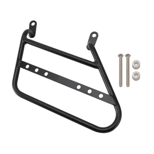 2021-2024 Roral Enfield Meteor 350 Luggage Rack Left Side Saddle Bag Mount Bracket Black Generic